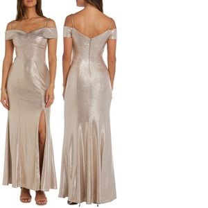 Champagne shimmer gown